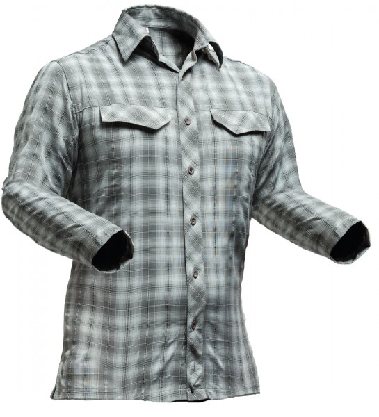AX-MEN Funktionshemd langarm, grau
