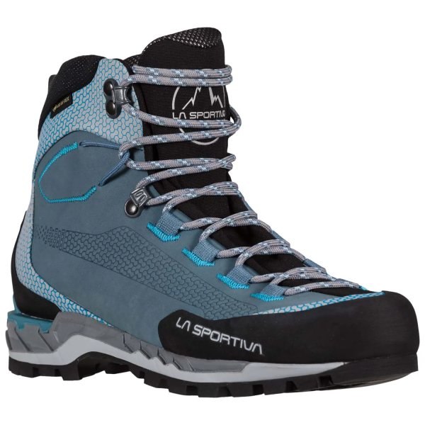 LA SPORTIVA Trango Tech Leather Woman Gtx®, Damen, Slate/Topaz