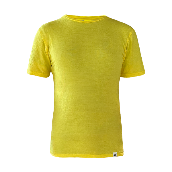 AX-MEN Merino-Shirt, gelb