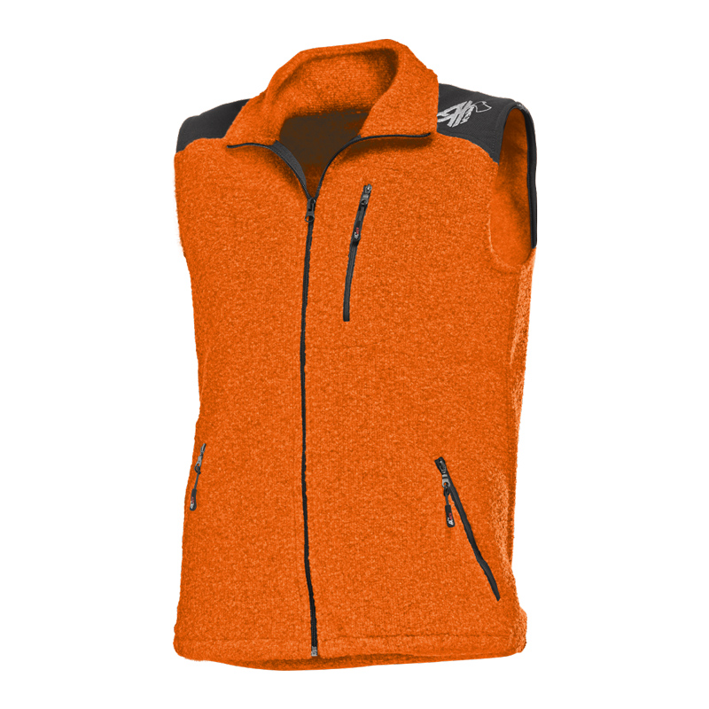 AX-MEN Wollweste, Orange | Jacken | Outdoor | AX-MEN GmbH