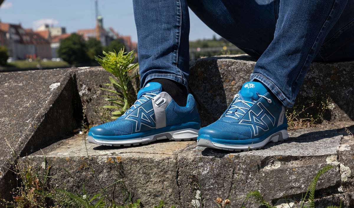 HAIX CONNEXIS AIR LOW/BLACK-SILVER - VÊTEMENTS DE LA VALLÉE