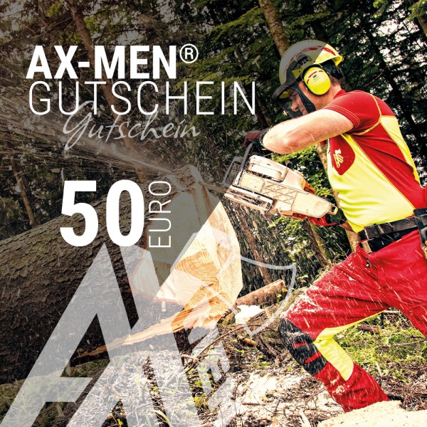 AX-MEN Geschenkgutschein 50 €