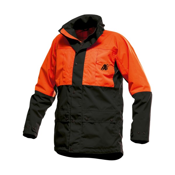 AX-MEN Torc Forst Parka, orange/schwarz