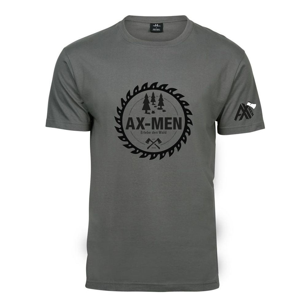 AX MEN T Shirt Jack grau T shirts Outdoor AX MEN GmbH