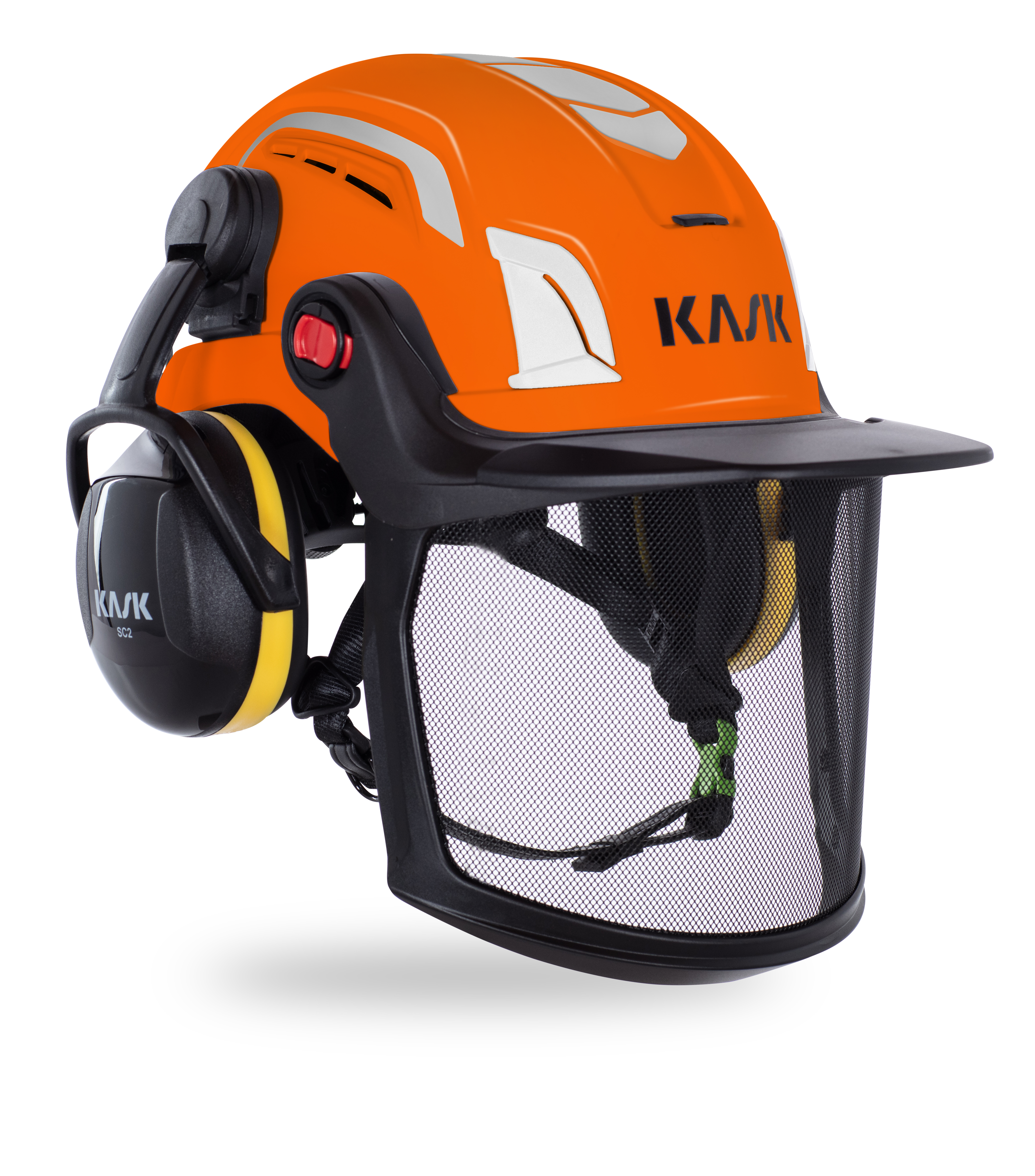 KASK Zenith X AIR COMBO ORANGE | Forsthelme & Kombinationen | Kopf
