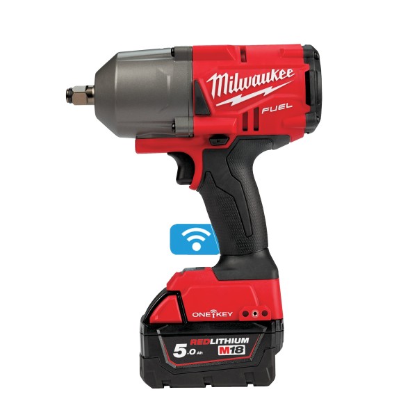 MILWAUKEE M18 FUEL™ ONE-KEY™ ½" AKKU SCHLAGSCHRAUBER MIT SPRENGRING, M18ONEFHIWF12-502X